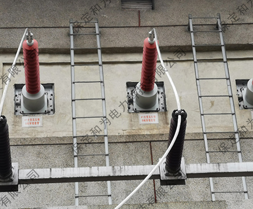 126kV復合穿墻套管（附帶CT)現(xiàn)場運行