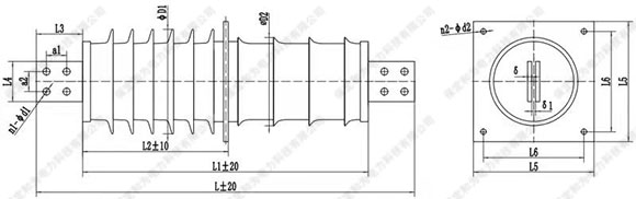 干式復合絕緣穿墻套管 干式復合絕緣穿墻套管